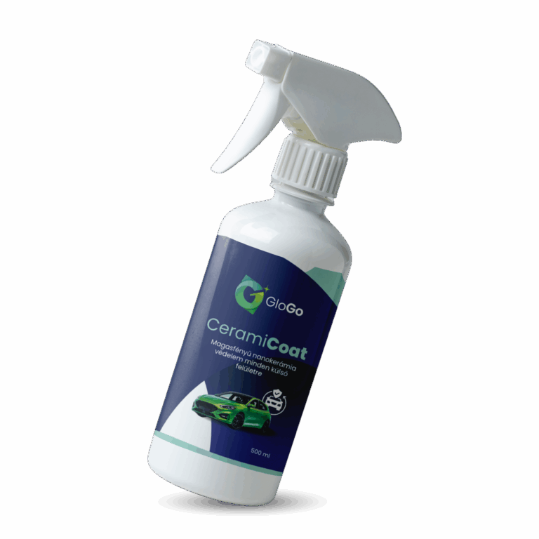 GloGo CeramicCoat nanokerámia védelem autófelületekre – magasfényű spray