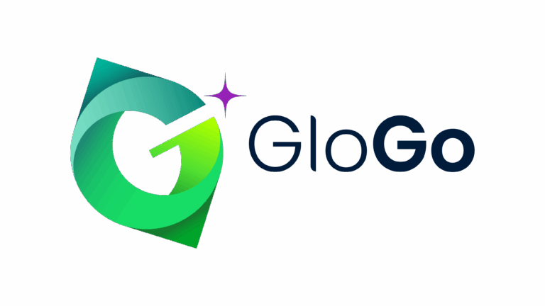 GloGo logó – környezetbarát mobil autómosó márka arculata